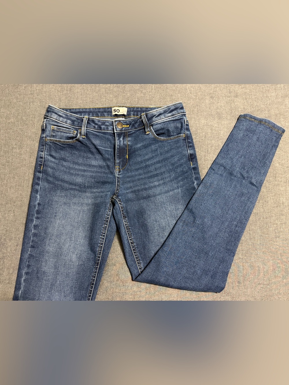 SO Girl’s Skinny Jeans in Medium Blue Wash